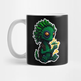 Rastafari weed alien Mug